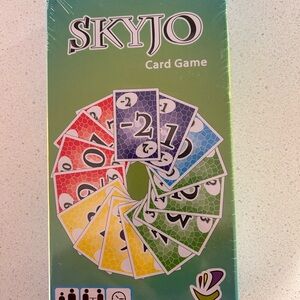Sky Card Game - Vibrant Green and Multicolor